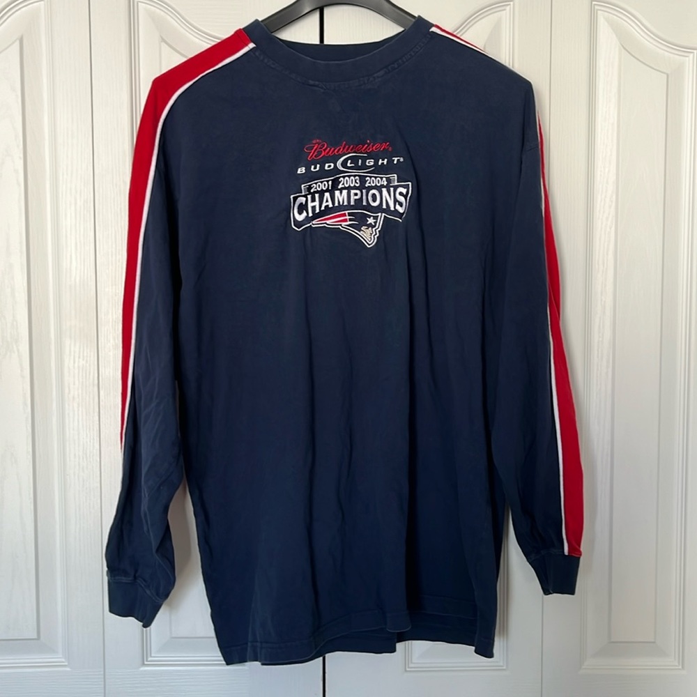 Vintage New England Patriots Champions 2001 2003 2004